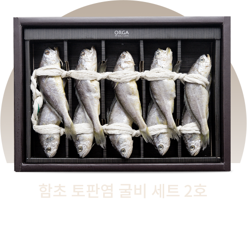 함초 토판염 굴비 세트 2호 - 시간과 정성으로 바다의 맛을 담은 올가 함초 토판염 굴비 세트